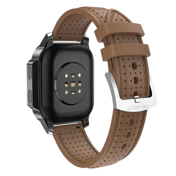 Fireboltt Camera & 4G Android Snapp Watch Tan Leather Silicone