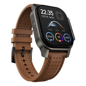 Fireboltt Camera & 4G Android Snapp Watch Tan Leather Silicone